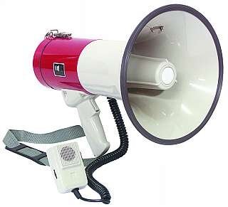 Megaphon McVoice ER-600G +Micro 25Watt 12V=(8xBatt 311-119)