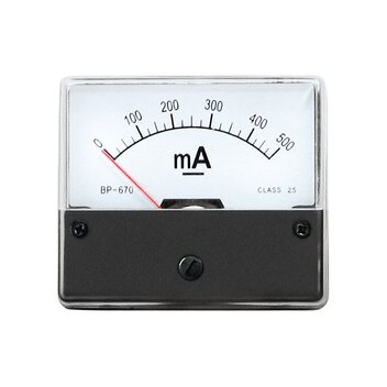 Ugradni instrument 0-500 mA DC